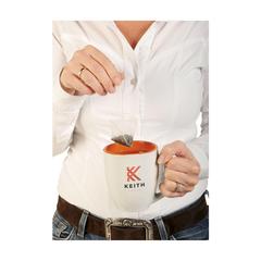 Vue BigDrink mug de couleur orange| Krokrodeal