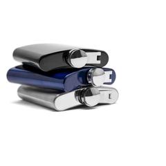 Vue HipFlask 200 ml gourde de couleur gris| Krokrodeal