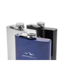 Vue HipFlask 200 ml gourde de couleur gris| Krokrodeal