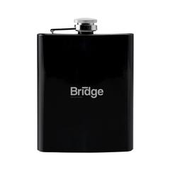 Vue HipFlask 200 ml gourde de couleur noir| Krokrodeal