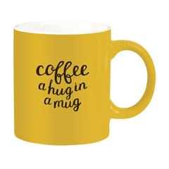 Vue Kitty Mug de couleur jaune| Krokrodeal
