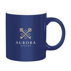 Vue Kitty Mug de couleur bleu| Krokrodeal