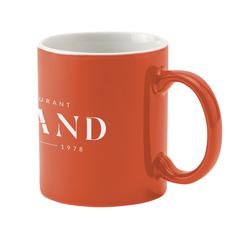 Vue Kitty Mug de couleur orange| Krokrodeal