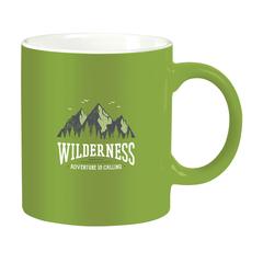 Vue Kitty Mug de couleur vert| Krokrodeal