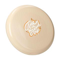 Vue Space Flyer 22 Eco-Flying Disc frisbee de couleur beige| Krokrodeal