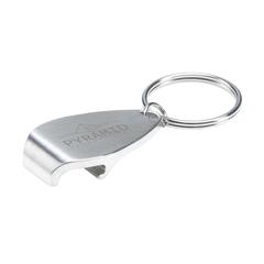 Vue Carrera porte-clés de couleur gris| Krokrodeal