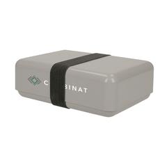 Vue Match Eco LunchBox boîte à lunch de couleur gris| Krokrodeal