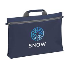 Vue DocuTravel sac/porte-documents de couleur bleu| Krokrodeal