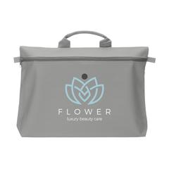 Vue DocuTravel sac/porte-documents de couleur gris| Krokrodeal