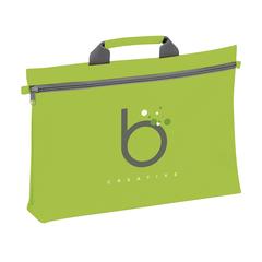 Vue DocuTravel sac/porte-documents de couleur vert| Krokrodeal