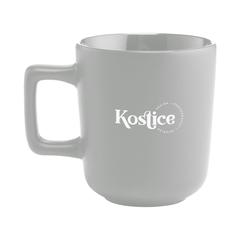 Vue Torino mug de couleur gris| Krokrodeal
