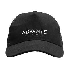 Vue Trucker Recycled Cotton casquette de couleur noir| Krokrodeal