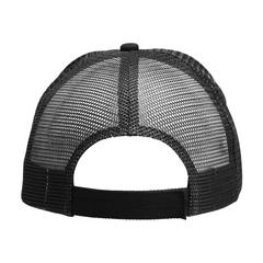 Vue Trucker Recycled Cotton casquette de couleur noir| Krokrodeal