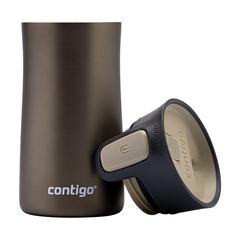 Vue Contigo® Pinnacle 300 ml mug gobelet thermos de couleur marron| Krokrodeal