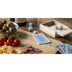 Vue Dice & Play jeu de couleur bleu| Krokrodeal
