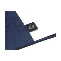 Vue Felty GRS RPET Notebook A5 bloc-notes de couleur bleu| Krokrodeal