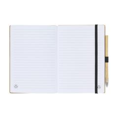 Vue BambooPlus Notebook A5 - Inkless Pen de couleur marron| Krokrodeal