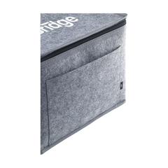 Vue Keep-it-Cool Felt RPET sac isotherme de couleur gris| Krokrodeal