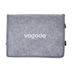Vue Keep-it-Cool Felt RPET sac isotherme de couleur gris| Krokrodeal