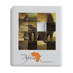Vue Shuffle puzzle mobile de couleur blanc| Krokrodeal