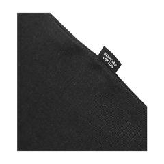 Vue Shoppy Colour Bag GRS Recycled Cotton (150 g/m²) sac de couleur noir| Krokrodeal