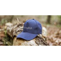 Vue Hamar Cap Recycled Cotton casquette de couleur bleu| Krokrodeal