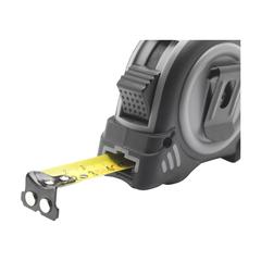 Vue Clark RCS Recycled 5 mètres mètre-ruban de couleur gris| Krokrodeal