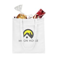 Vue Shoppy Colour Bag sac (135 g/m²) shopping de couleur blanc| Krokrodeal