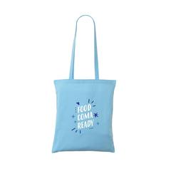 Vue Shoppy Colour Bag sac (135 g/m²) shopping de couleur bleu| Krokrodeal