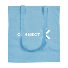 Vue Shoppy Colour Bag sac (135 g/m²) shopping de couleur bleu| Krokrodeal