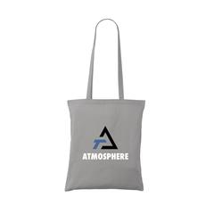 Vue Shoppy Colour Bag sac (135 g/m²) shopping de couleur gris| Krokrodeal
