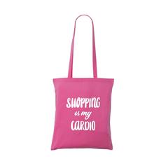 Vue Shoppy Colour Bag sac (135 g/m²) shopping de couleur rose| Krokrodeal