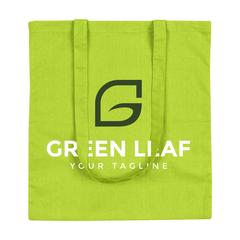 Vue Shoppy Colour Bag sac (135 g/m²) shopping de couleur vert| Krokrodeal