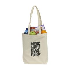 Vue Canvas ShoppyBag longues anses (270 g/m²) sac shopping de couleur blanc| Krokrodeal