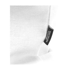 Vue PromoColour GRS Recycled Cotton Backpack (150 g/m²) de couleur blanc| Krokrodeal
