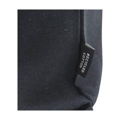 Vue PromoColour GRS Recycled Cotton Backpack (150 g/m²) de couleur noir| Krokrodeal