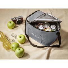 Vue Zembla RPET sac isotherme de couleur gris| Krokrodeal