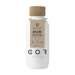Vue EcoBottle 650 ml d'origine végétale - fabriquée en EU de couleur blanc| Krokrodeal