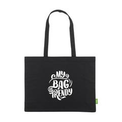 Vue ECO Shopper Organic Cotton (180 g/m²) sac shopping de couleur noir| Krokrodeal