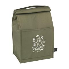 Vue Be Cool GRS RPET Lunchbag sac repas de couleur vert| Krokrodeal