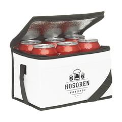 Vue Keep-it-Cool GRS RPET glacière de couleur blanc| Krokrodeal