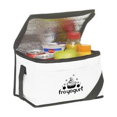 Vue Keep-it-Cool GRS RPET glacière de couleur blanc| Krokrodeal