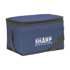 Vue Keep-it-Cool GRS RPET glacière de couleur bleu| Krokrodeal