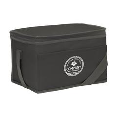 Vue Keep-it-Cool GRS RPET glacière de couleur noir| Krokrodeal