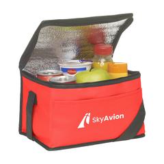 Vue Keep-it-Cool GRS RPET glacière de couleur rouge| Krokrodeal