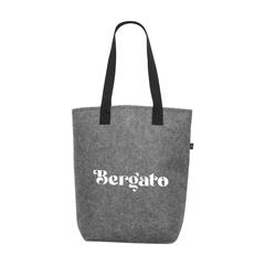 Vue Feltro XL RPET Shopper sac shopping de couleur gris| Krokrodeal