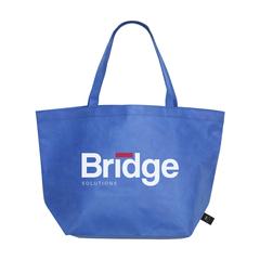 Vue Royal RPET Shopper sac de couleur bleu| Krokrodeal