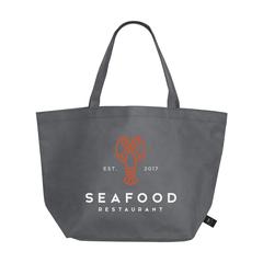 Vue Royal RPET Shopper sac de couleur gris| Krokrodeal