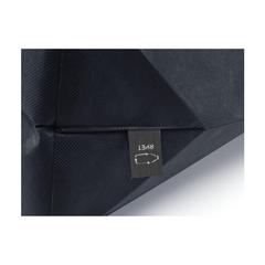 Vue Royal RPET Shopper sac de couleur noir| Krokrodeal