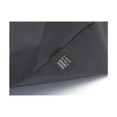 Vue Royal RPET Shopper sac de couleur noir| Krokrodeal